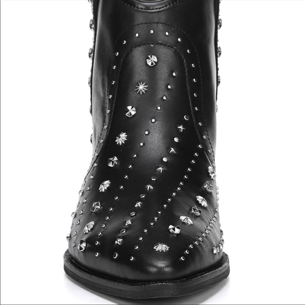 Sam Edelman Studded Leather Booties - Picture 3 of 8